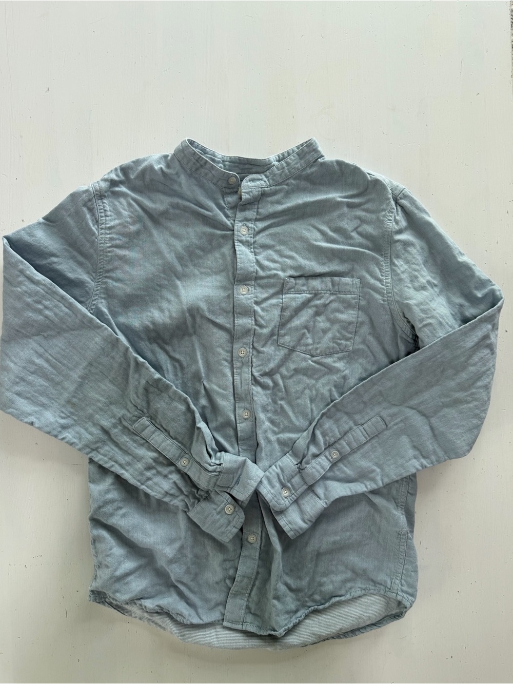 Marine Layer 100% Cotton Button Up Shirt Size S Striped Interior